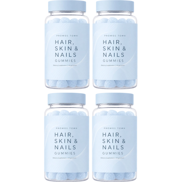 Promos Town 4 Hair, Skin & Nails Gummies